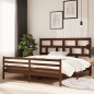 vidaXL Massivholzbett Honigbraun Kiefer 200x200 cm vidaXL Massivholzbett Honigbraun Kiefer 200x200 cm