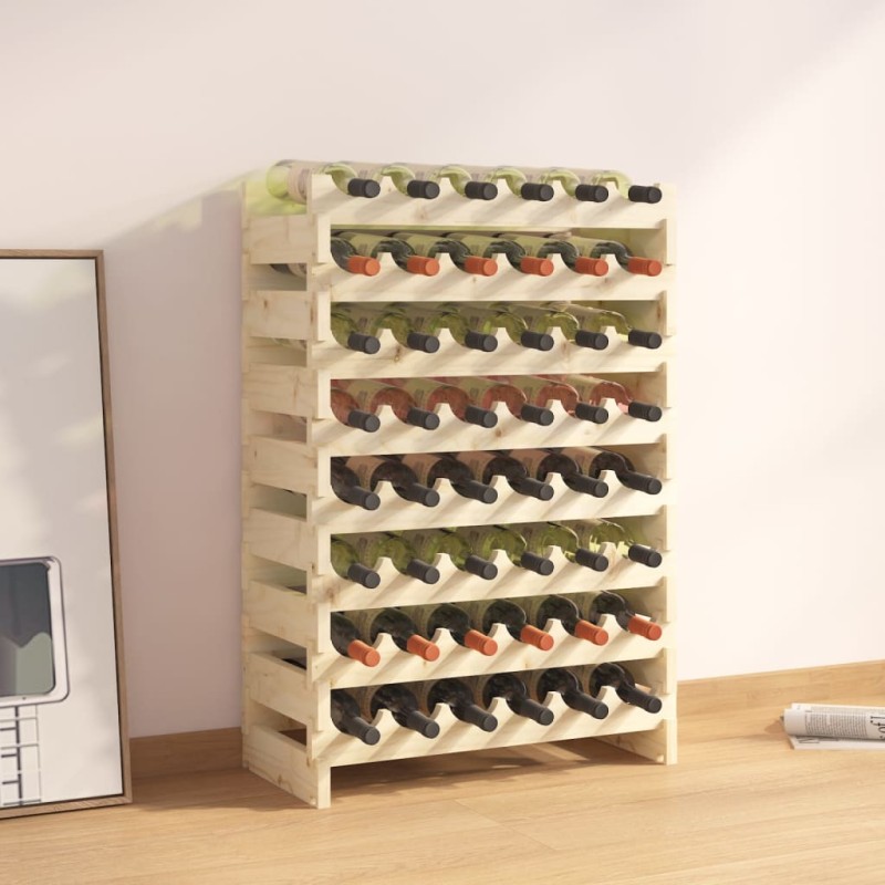 vidaXL Weinregal 65x29x90 cm Massivholz Kiefer vidaXL Weinregal 65x29x90 cm Massivholz Kiefer