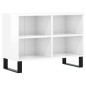 vidaXL TV-Schrank Hochglanz-Weiß 69,5x30x50 cm Holzwerkstoff vidaXL TV-Schrank Hochglanz-Weiß 69,5x30x50 cm Holzwerkstoff