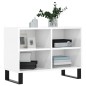 vidaXL TV-Schrank Hochglanz-Weiß 69,5x30x50 cm Holzwerkstoff vidaXL TV-Schrank Hochglanz-Weiß 69,5x30x50 cm Holzwerkstoff