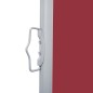 vidaXL Ausziehbare Seitenmarkise Rot 140 x 1000 cm vidaXL Ausziehbare Seitenmarkise Rot 140 x 1000 cm