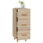 vidaXL Sideboard Sonoma-Eiche 34,5x34x90 cm Holzwerkstoff vidaXL Sideboard Sonoma-Eiche 34,5x34x90 cm Holzwerkstoff