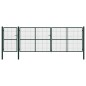 vidaXL Gartentor Stahl 500×150 cm Grün vidaXL Gartentor Stahl 500×150 cm Grün