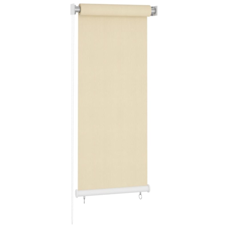 vidaXL Außenrollo Creme 60x140 cm HDPE vidaXL Außenrollo Creme 60x140 cm HDPE