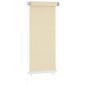 vidaXL Außenrollo Creme 60x140 cm HDPE vidaXL Außenrollo Creme 60x140 cm HDPE