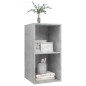 vidaXL TV-Wandschrank Betongrau 37x37x72 cm Holzwerkstoff vidaXL TV-Wandschrank Betongrau 37x37x72 cm Holzwerkstoff