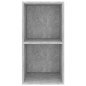 vidaXL TV-Wandschrank Betongrau 37x37x72 cm Holzwerkstoff vidaXL TV-Wandschrank Betongrau 37x37x72 cm Holzwerkstoff