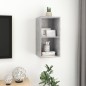 vidaXL TV-Wandschrank Betongrau 37x37x72 cm Holzwerkstoff vidaXL TV-Wandschrank Betongrau 37x37x72 cm Holzwerkstoff