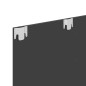 vidaXL TV-Wandschrank Hochglanz-Grau 102x23,5x90 cm Holzwerkstoff vidaXL TV-Wandschrank Hochglanz-Grau 102x23,5x90 cm Holzwerkstoff