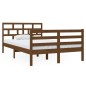 vidaXL Massivholzbett Honigbraun 120x190 cm vidaXL Massivholzbett Honigbraun 120x190 cm