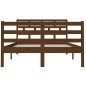 vidaXL Massivholzbett Honigbraun 120x190 cm vidaXL Massivholzbett Honigbraun 120x190 cm