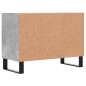 vidaXL TV-Schrank Betongrau 69,5x30x50 cm Holzwerkstoff vidaXL TV-Schrank Betongrau 69,5x30x50 cm Holzwerkstoff