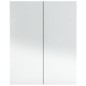 vidaXL Bad-Spiegelschrank 60x15x75 cm MDF Betongrau vidaXL Bad-Spiegelschrank 60x15x75 cm MDF Betongrau