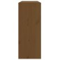 vidaXL Weinregal Honigbraun 62x25x62 cm Massivholz Kiefer vidaXL Weinregal Honigbraun 62x25x62 cm Massivholz Kiefer