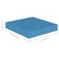 vidaXL Schwebende Wandregale 2 Stk. Blau 23x23,5x3,8 cm MDF