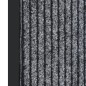 vidaXL Fußmatte Grau Gestreift 80x120 cm vidaXL Fußmatte Grau Gestreift 80x120 cm