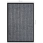 vidaXL Fußmatte Grau Gestreift 80x120 cm vidaXL Fußmatte Grau Gestreift 80x120 cm