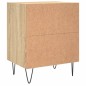 vidaXL Nachttische 2 Stk. Sonoma-Eiche 40x30x50 cm Holzwerkstoff vidaXL Nachttische 2 Stk. Sonoma-Eiche 40x30x50 cm Holzwerkstoff
