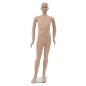 vidaXL Kinder-Schaufensterpuppe mit Glassockel Beige 140 cm vidaXL Kinder-Schaufensterpuppe mit Glassockel Beige 140 cm