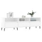 vidaXL TV-Schrank Hochglanz-Weiß 150x30x44,5 cm Holzwerkstoff vidaXL TV-Schrank Hochglanz-Weiß 150x30x44,5 cm Holzwerkstoff