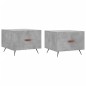 vidaXL Couchtische 2 Stk. Betongrau 50x50x40 cm Holzwerkstoff vidaXL Couchtische 2 Stk. Betongrau 50x50x40 cm Holzwerkstoff