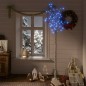vidaXL Weihnachtsbaum 200 LEDs 2,2 m Blau Weide Indoor Outdoor vidaXL Weihnachtsbaum 200 LEDs 2,2 m Blau Weide Indoor Outdoor