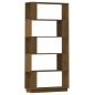vidaXL Bücherregal/Raumteiler Honigbraun 80x25x163,5 cm Massivholz vidaXL Bücherregal/Raumteiler Honigbraun 80x25x163,5 cm Massivholz