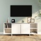 vidaXL TV-Schrank Weiß 130x35x50 cm Holzwerkstoff vidaXL TV-Schrank Weiß 130x35x50 cm Holzwerkstoff