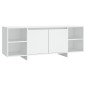 vidaXL TV-Schrank Weiß 130x35x50 cm Holzwerkstoff vidaXL TV-Schrank Weiß 130x35x50 cm Holzwerkstoff