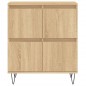 Sideboards 3 Stk. Sonoma-Eiche Holzwerkstoff Sideboards 3 Stk. Sonoma-Eiche Holzwerkstoff