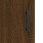 Highboard Braun Eichen-Optik 69,5x34x180 cm Holzwerkstoff Highboard Braun Eichen-Optik 69,5x34x180 cm Holzwerkstoff