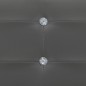 Bett mit Matratze Grau Kunstleder 120 × 200 cm Bett mit Matratze Grau Kunstleder 120 × 200 cm