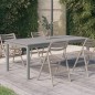 vidaXL Gartentisch Grau 200x100x75 cm Massivholz Akazie vidaXL Gartentisch Grau 200x100x75 cm Massivholz Akazie