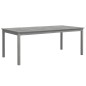 vidaXL Gartentisch Grau 200x100x75 cm Massivholz Akazie vidaXL Gartentisch Grau 200x100x75 cm Massivholz Akazie