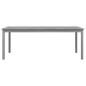 vidaXL Gartentisch Grau 200x100x75 cm Massivholz Akazie vidaXL Gartentisch Grau 200x100x75 cm Massivholz Akazie