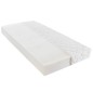 Bett mit Matratze Grau Kunstleder 120 × 200 cm Bett mit Matratze Grau Kunstleder 120 × 200 cm