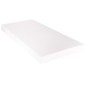Bett mit Matratze Grau Kunstleder 120 × 200 cm Bett mit Matratze Grau Kunstleder 120 × 200 cm