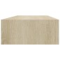 vidaXL Wand-Schubladenregale 2 Stk. Eichenoptik 60x23,5x10 cm MDF vidaXL Wand-Schubladenregale 2 Stk. Eichenoptik 60x23,5x10 cm MDF