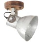 vidaXL Wand-/Deckenlampen Industriestil 2 Stk. Silbern 20x25 cm E27 vidaXL Wand-/Deckenlampen Industriestil 2 Stk. Silbern 20x25 cm E27
