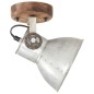vidaXL Wand-/Deckenlampen Industriestil 2 Stk. Silbern 20x25 cm E27 vidaXL Wand-/Deckenlampen Industriestil 2 Stk. Silbern 20x25 cm E27