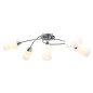 vidaXL Deckenleuchte mit Keramik-Lampenschirmen für 5 E14 Glühlampen vidaXL Deckenleuchte mit Keramik-Lampenschirmen für 5 E14 Glühlampen