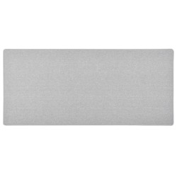 vidaXL Teppichläufer Hellgrau 50x100 cm