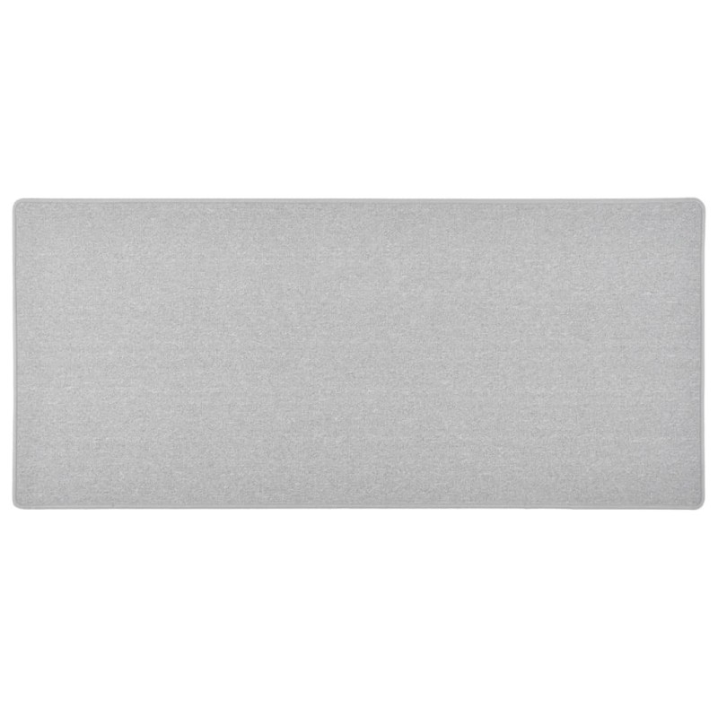 vidaXL Teppichläufer Hellgrau 50x100 cm vidaXL Teppichläufer Hellgrau 50x100 cm