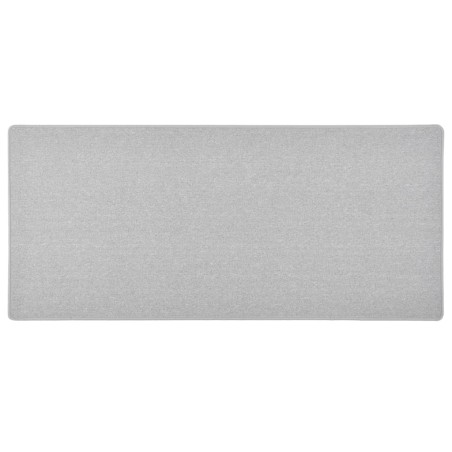 vidaXL Teppichläufer Hellgrau 50x100 cm