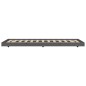 vidaXL Massivholzbett Grau 75x190 cm Kiefer vidaXL Massivholzbett Grau 75x190 cm Kiefer
