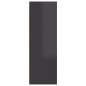 vidaXL TV-Schrank Hochglanz-Grau 30,5x30x90 cm Holzwerkstoff vidaXL TV-Schrank Hochglanz-Grau 30,5x30x90 cm Holzwerkstoff