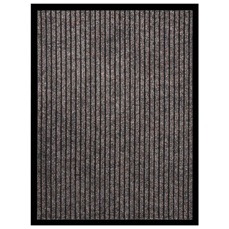 vidaXL Fußmatte Gestreift Beige 60x80 cm vidaXL Fußmatte Gestreift Beige 60x80 cm