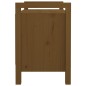 vidaXL Flurbank Honigbraun 80x40x60 cm Massivholz Kiefer vidaXL Flurbank Honigbraun 80x40x60 cm Massivholz Kiefer