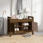 vidaXL Flurbank Honigbraun 80x40x60 cm Massivholz Kiefer vidaXL Flurbank Honigbraun 80x40x60 cm Massivholz Kiefer