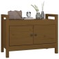 vidaXL Flurbank Honigbraun 80x40x60 cm Massivholz Kiefer vidaXL Flurbank Honigbraun 80x40x60 cm Massivholz Kiefer